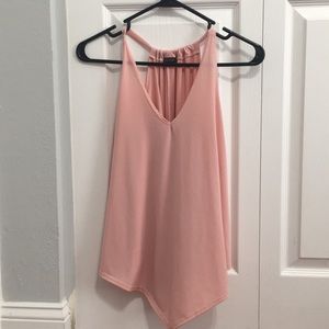Pink tank top